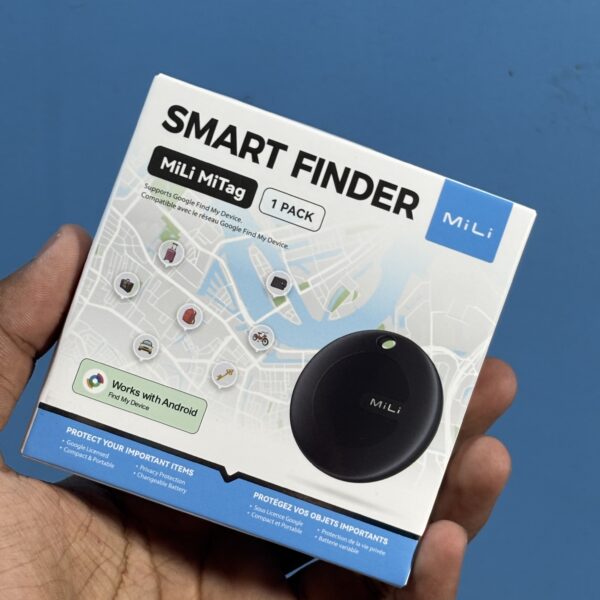 MiLi MiTag Android Location Tracker Device -compatible with Google's Find My Device