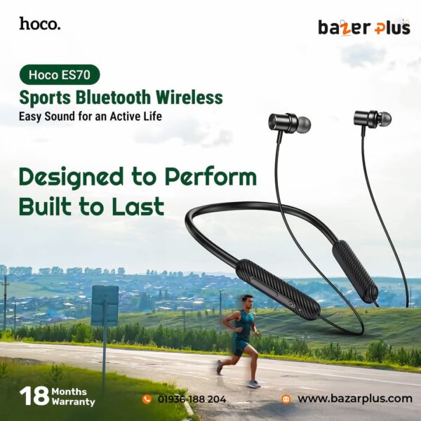 HOCO ES70 NECK-MOUNTED BT EARPHONES