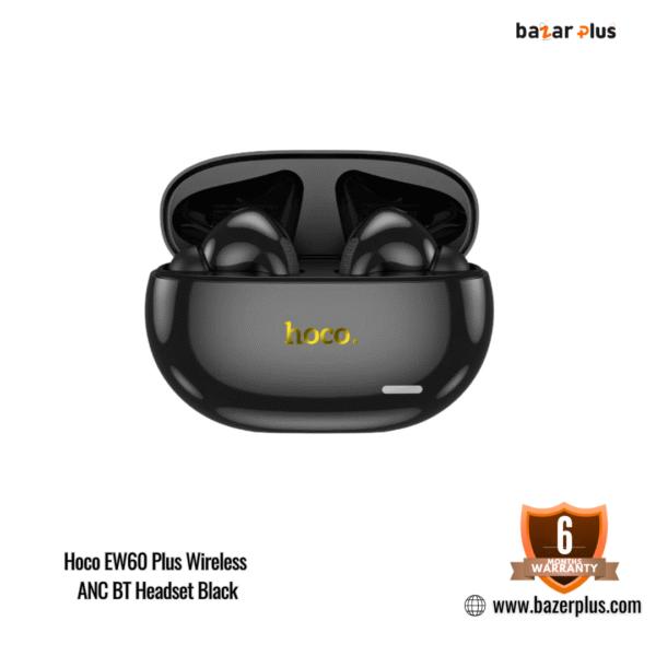 Hoco EW60 Plus ANC TWS Earbuds (Black)