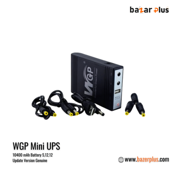 WGP Mini UPS 10400 mAh Battery 5,12,12 Update version