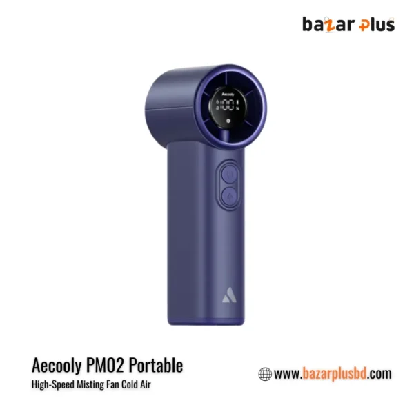Aecooly PM02 Portable High-Speed Misting Fan with Cold Air Function