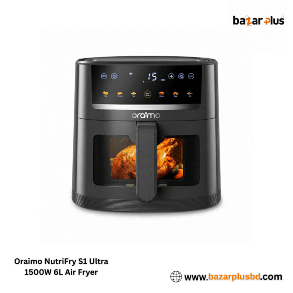 Oraimo NutriFry S1 Ultra 1500W 6L Air Fryer